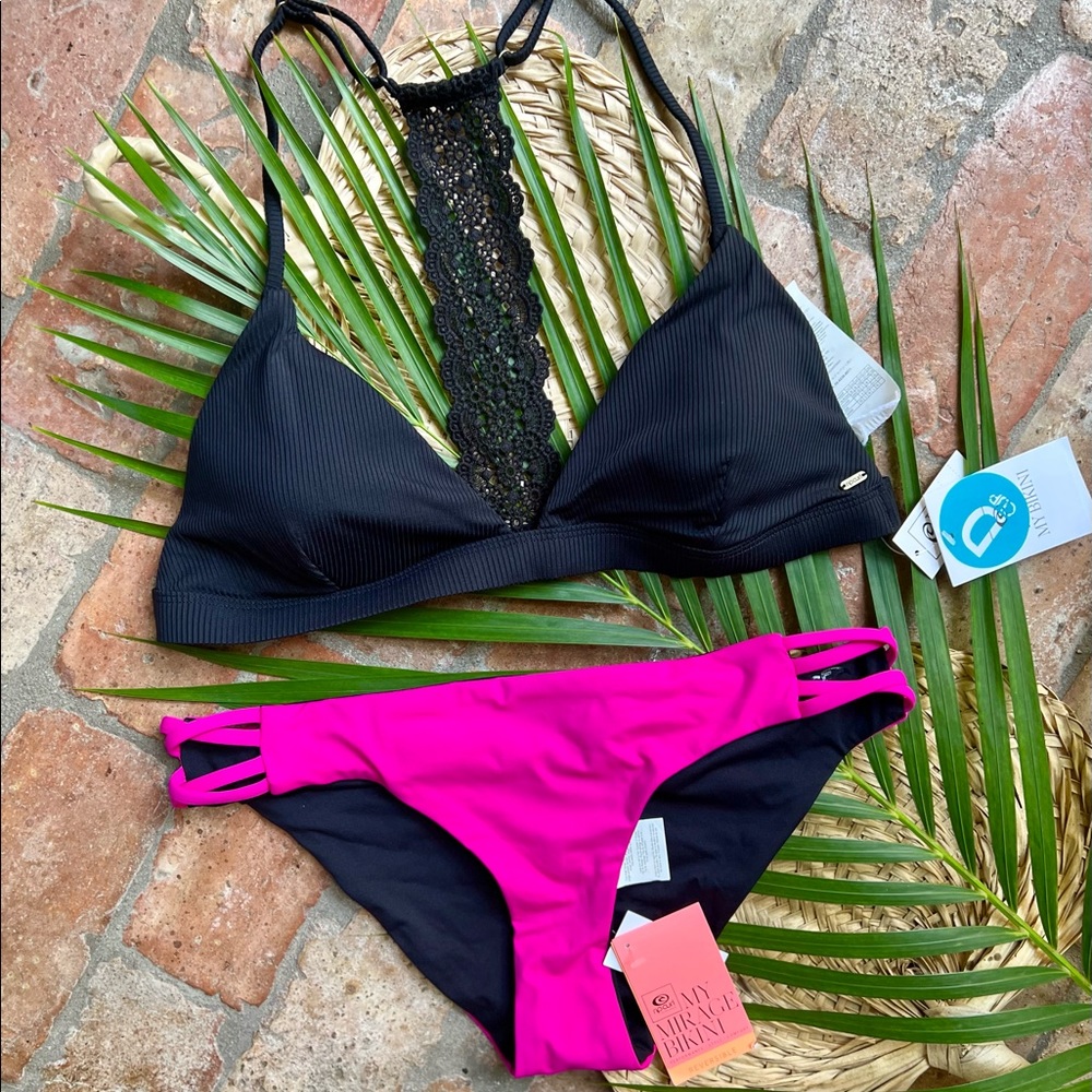 🌴RIP CURL🌴 Lace Back Bikini 2 Piece Set